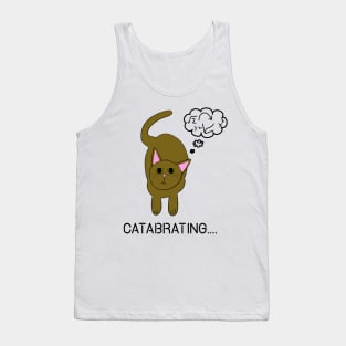 Cat-a-brating Funny Cat Lover Engineer Math Lover Tank Top